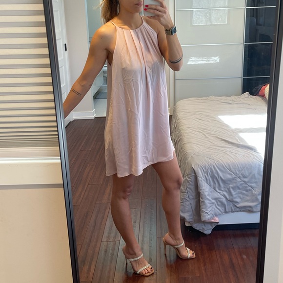 Lush Mini Dress, A-line Crew Neck, Size:S, like new condition - Picture 2 of 7